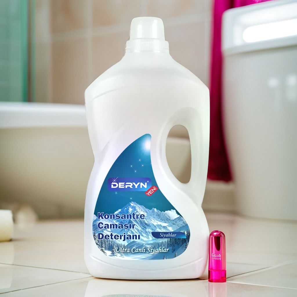 Siyahların solmasını önleyen Deryn Çamaşır Deterjanı